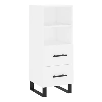 vidaXL Sideboard Storage Cabinet Side Cabinet Cupboard White Engineered Wood