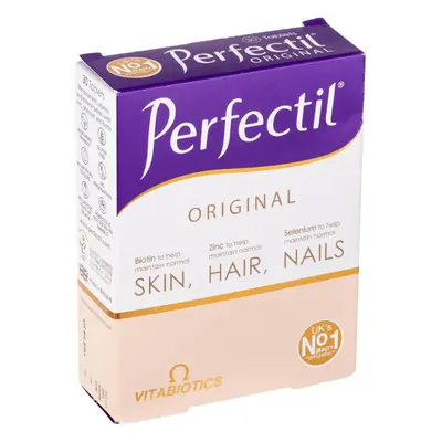 Vitabiotics Perfectil Original Tablets Triple Active Supplement For Skin, Hair & Nails