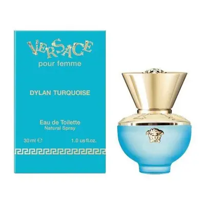 Versace Dylan Turquoise EDT Pour Femme for Women, Fresh Florals, 1oz/30ml