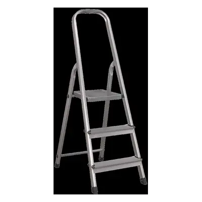 Aluminium Step Ladder 3-Tread EN