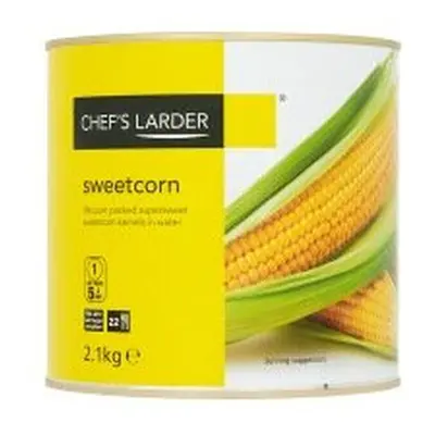 Chef's Larder Sweetcorn 2.1kg (Case of 3)