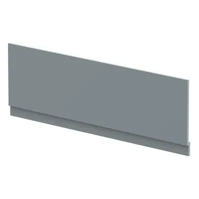 1700mm Edge/Power Straight Front Bath Panel & Plinth - Matt Coastal Grey