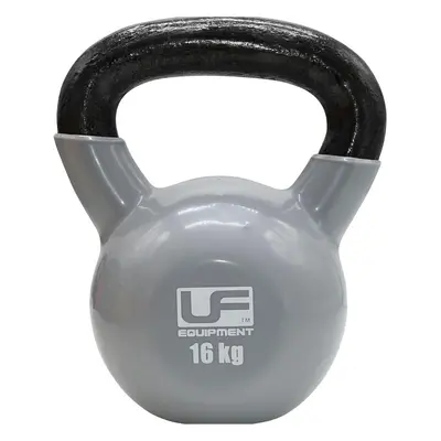 16KG Cast Iron Kettlebell - Podwer Coated & Dipped - Kettle Bell Metal Swing