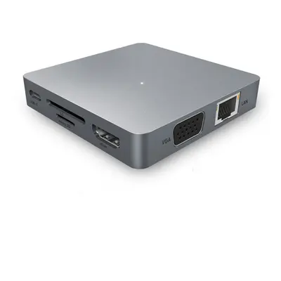 Eleven-in-one Type-C to Network Card Adapter Notebook Multi-function HD USB3.1 HUB Docking Stati