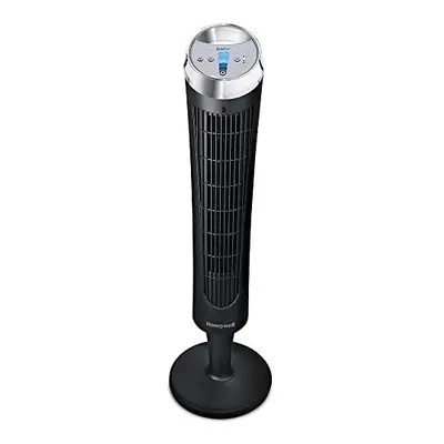 Honeywell QuietSet Tower Fan (5 Speed Settings, Oscillating 75Â°, Timer Function, Remote Control