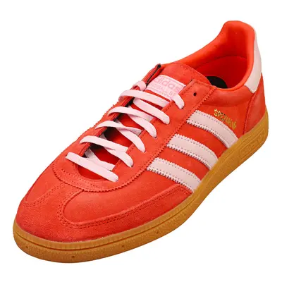 (11) adidas Handball Spezial Mens Casual Trainers in Bright Red Pink