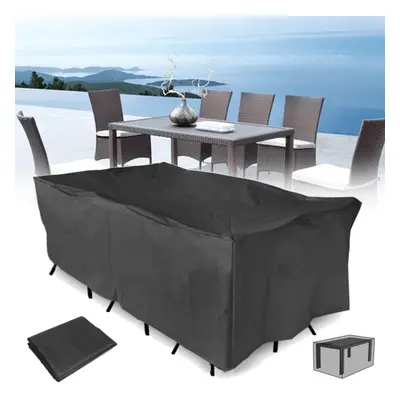 320x220x70CM Outdoor Garden Patio Furniture Waterproof Dust Cover Table Chair Sun Shelter