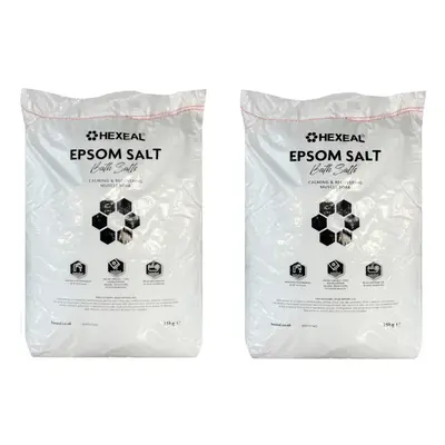 Hexeal Epsom Salt 50kg â x 25kg Bags of Food Grade Magnesium Sulphate