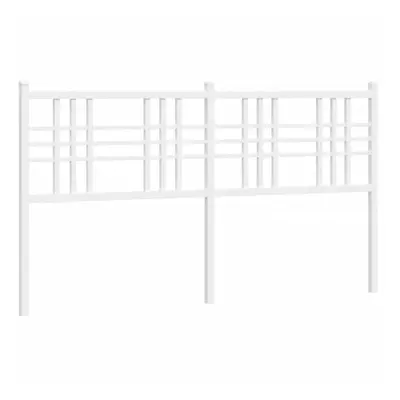 (white, cm) vidaXL Metal Headboard Bedroom Home Bed Header Bed Headboard Black cm