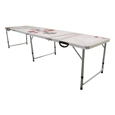 Beer Pong Table Folding Party Drinking Games Portable Prosecco 8FT