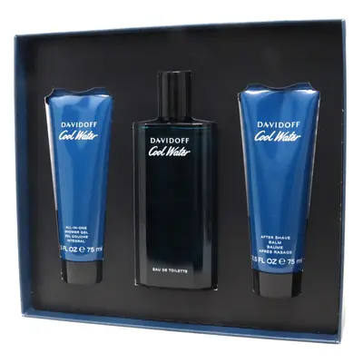 Davidoff Cool Water Eau De Toilette Pcs Set / New With Box