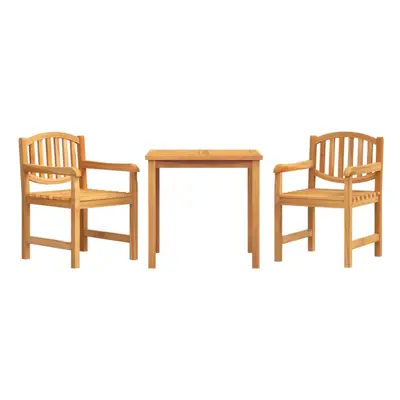 vidaXL Garden Dining Set Outdoor Table and Chairs Piece Solid Wood Teak