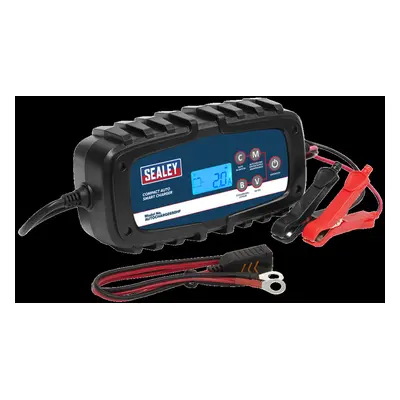 Compact Auto Smart Charger & Maintainer 6.5A 6/12V