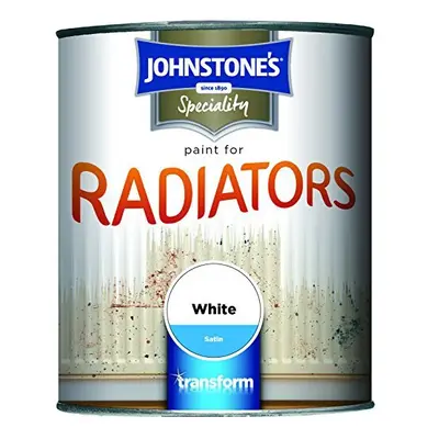 (750ml, Brilliant White Satin) Johnstone's Paint for Radiators