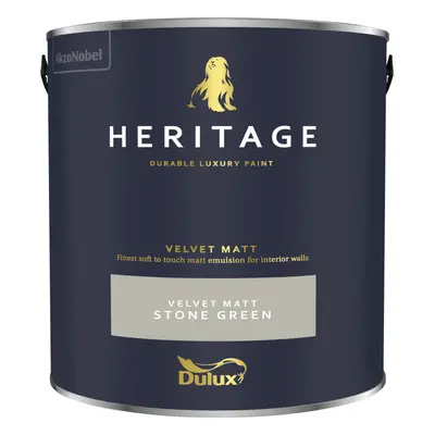 (Stone Green) Dulux Heritage Velvet Matt 125ml Tester Pot