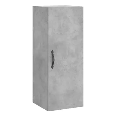 (concrete grey) vidaXL Wall Mounted Cabinet Storage Cabinet Wall Cupboard Engineered Wood