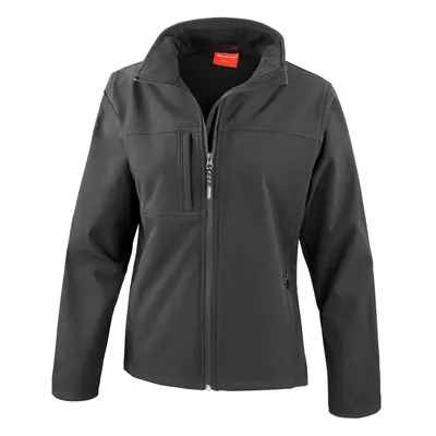 (M, Black) Result Womens Softshell Premium Layer Performance Jacket (Waterproof, Windproof & Bre