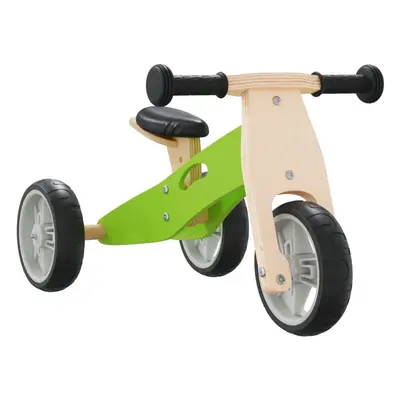 (green) vidaXL Balance Bike for Children 2-in-1 Toddler Bike Kids Trikes Tricycle