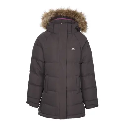 (2-3 Years, Dark Grey) Trespass Girls Unique Padded Jacket