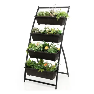 163CM Freestanding Vertical Raised Garden BedElevated Planter Box