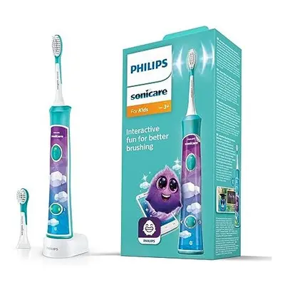 Philips Sonicare For Kids Electric Toothbrush HX6322 / 04, With Sound Technology, For Children, 