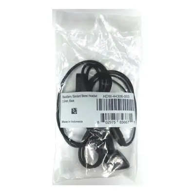 NEW OEM BLACKBERRY HEADSET HDW-44306-003 3.5MM JACK Z10 PLAYBOOK USA