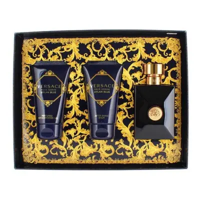 Versace Men's Dylan Blue 3pc Gift Set Fragrances