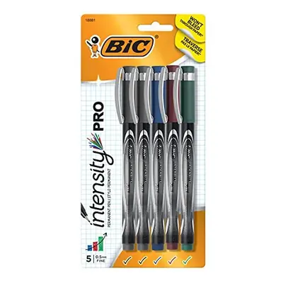 BIC Atlantis Retractable Ball Point Pen, 1.6mm, Bold Point, Black Ink (12-Count)