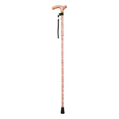 Deluxe Ambidextrous Foldable Walking Cane - Height Settings - Printemps