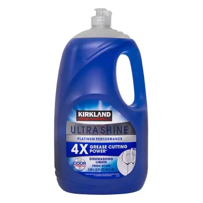 Kirkland Signature Ultra Shine Liquid Dish Soap, Fresh, fl. oz.