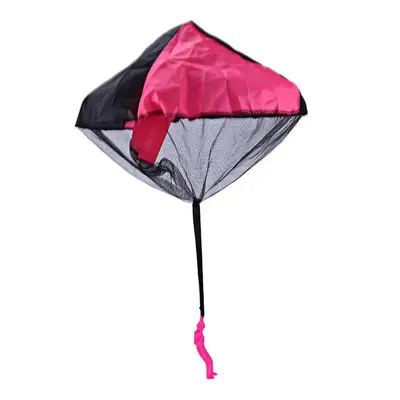 () Kids Hand Throwing Parachute Toys Outdoor Funny Game Tangle Free Parachute Toy