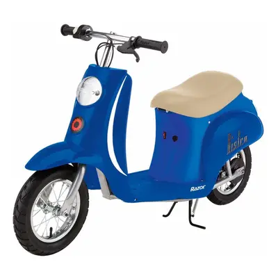 Razor Pocket Mod Miniature Euro Volt Electric Retro Scooter, Blue