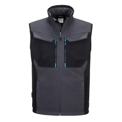 (M, Metal Grey) Portwest Mens WX3 Softshell Gilet