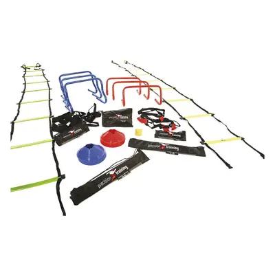 Football Athletics Speed & Agility Kit - Ladder Hurdle Markers Chute Resistance