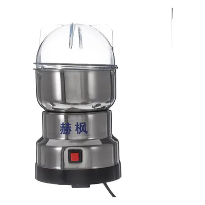 500W Electric Dry Grinder Stainless Steel Coffee Bean Nut Spice Grinding Blender Push Button Con