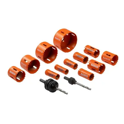 Bahco 3834-PROMO-122 Plumber's Bi-Metal Holesaw Set, Piece