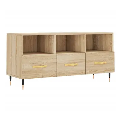 vidaXL TV Cabinet TV Unit Media Cabinet TV Stand Sonoma Oak Engineered Wood