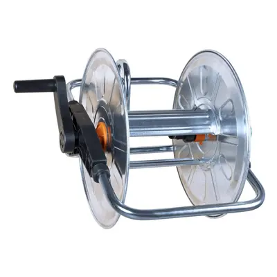 vidaXL Hose Reel Wall Mounted for m 1/2" or m 3/4" Hose Storage Steel