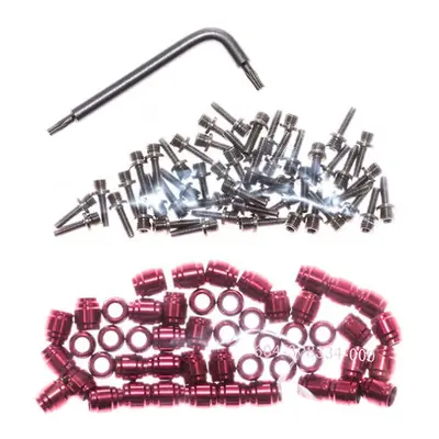 SRAM Hydraulic Disc Brake Hose Fitting Kit Includes Threadedhosebarbs Red Comp Fittings T8 Torx