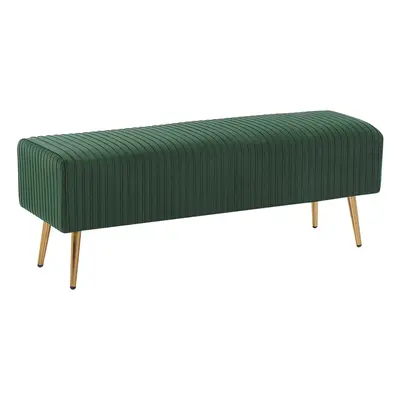 Bench PATERSON Emerald Green Velvet