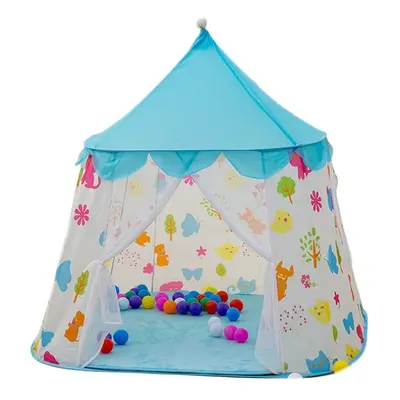 () Kid Princess Castle Tent Portable Folding Children's Tents Baby Outdoors Play House for Infan