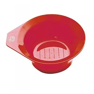 Pro-Tip Non-Slip Hair Colour Mixing Bowl, Red, TNTBR