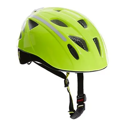 Unisex - Children, XIMO FLASH cycling helmet, be visible reflectiv, cm