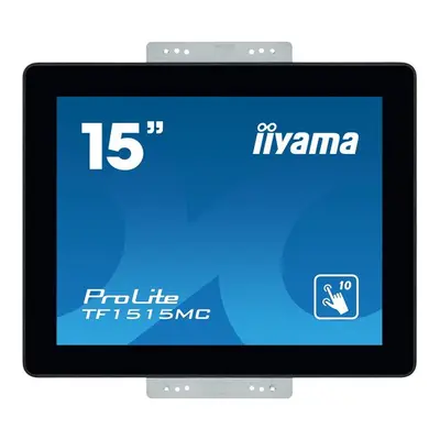 iiyama ProLite TF1515MC-B2 touch screen monitor 38.1 cm (15") x pixels Multi-touch Black