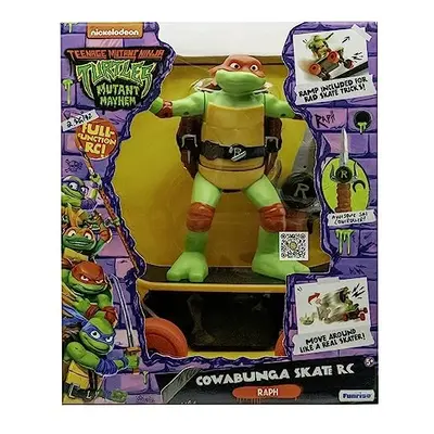 71039 Mutant Mayhem Raphael Cowabunga RC-Imitates Real Skate Tricks, Multiple Colors, Suitable f