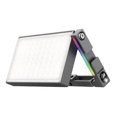 Full Color Metal RGBLED Video Light with Adjustable Bracket Mount DSLR SLR Camera Light Support 