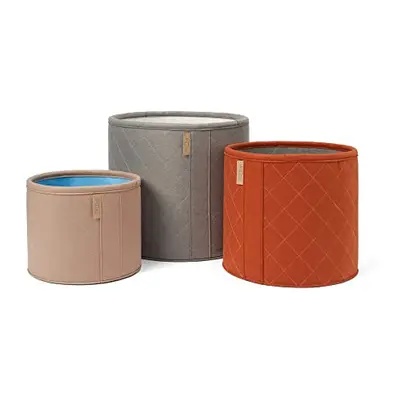 Felt Nursery Storage Baskets 3-Pack | Sturdy & Lightweight, 100% Polyester, Set of Different Siz