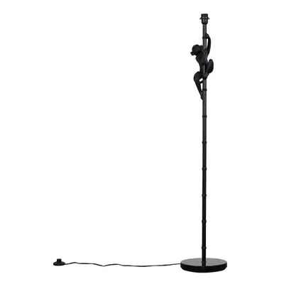 Modern Black Hanging Monkey Floor Lamp Base