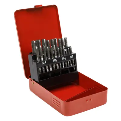 21pc Metric Tap Set - M3 to M12 - Manual Socket Threading / Tapping Bit Tool Kit