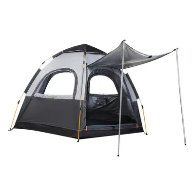 3-4 Person Camping Tent 270x270x150CM 210D Oxford+190T PU3000MM Camping Tent UV Protection Water